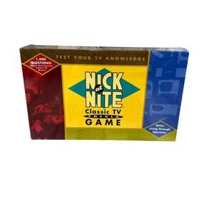 CARDINAL Nick at Nite Classic TV Trivia Game 1998 Sealed Vintage 1000 Questions